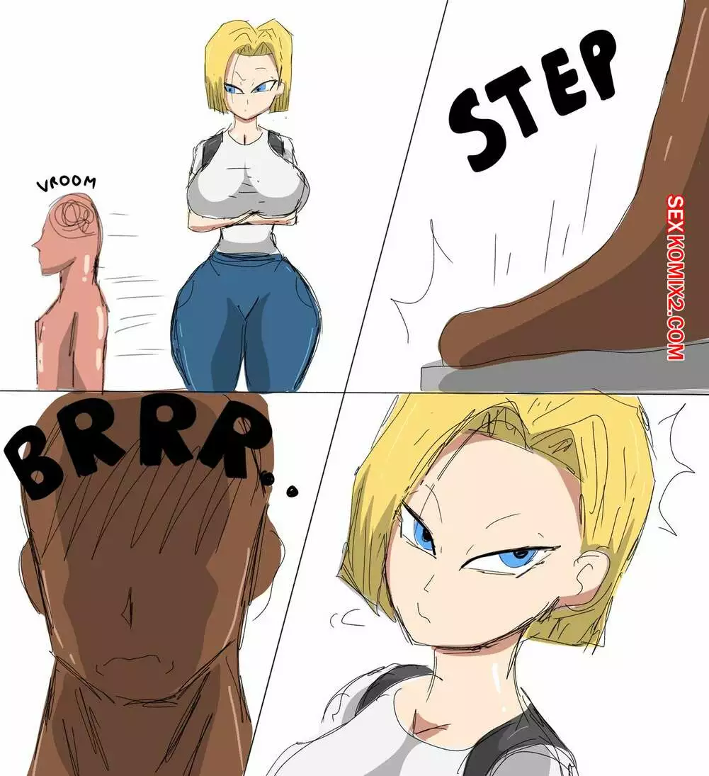 Dragon Ball. Андроид 18 любит черные члены. Android 18 Blacked Comics. ZDaddyEcchi. | Страница 15