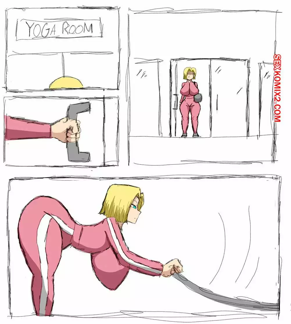 Dragon Ball. Андроид 18 любит черные члены. Android 18 Blacked Comics. ZDaddyEcchi. | Страница 31